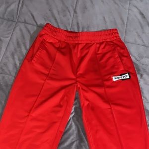 ✨RED H&M Tokyo Joggers✨